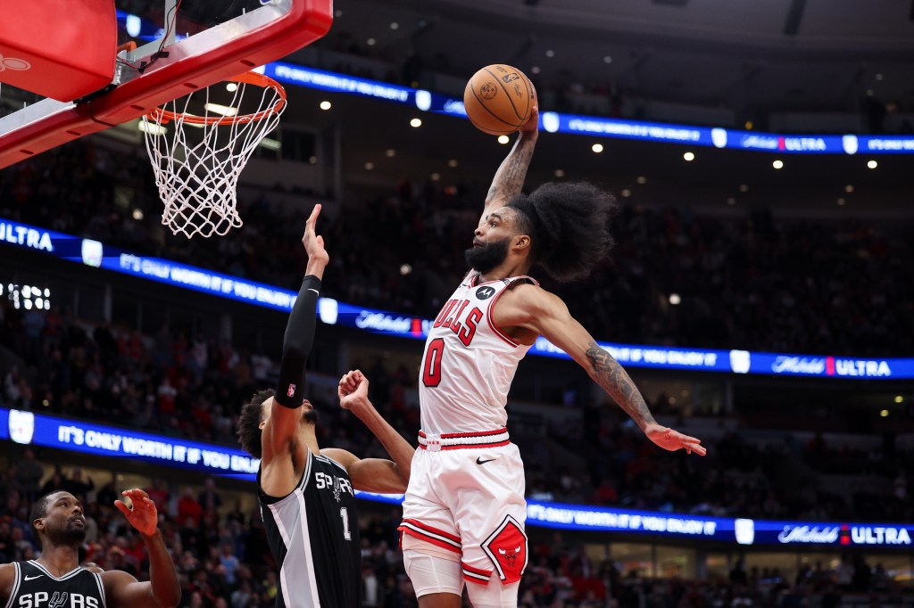 Coby White put Victor Wembanyama on a poster