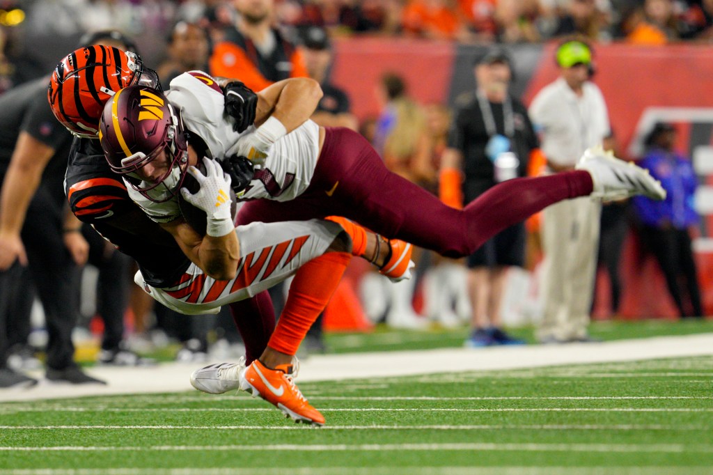 Luke McCaffrey set for NFL playoff debut after switching to wideout two years ago at Rice