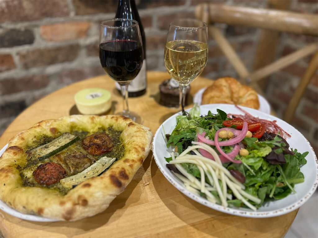 Menu items at the new La Farm Bakery location. Photo courtesy of La Farm Bakery.