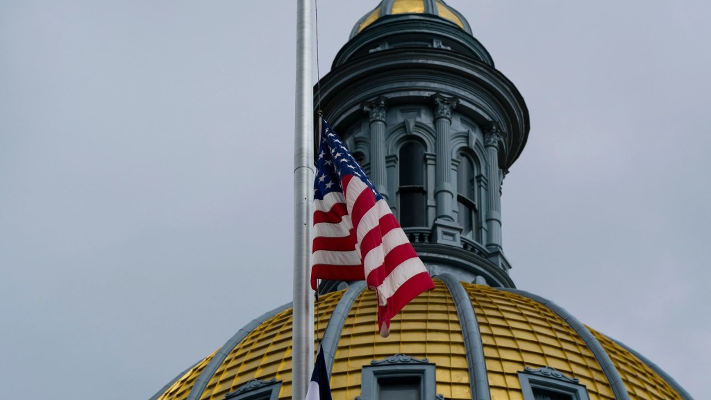 Gov. Jared Polis announces flags will be raised on Inauguration Day