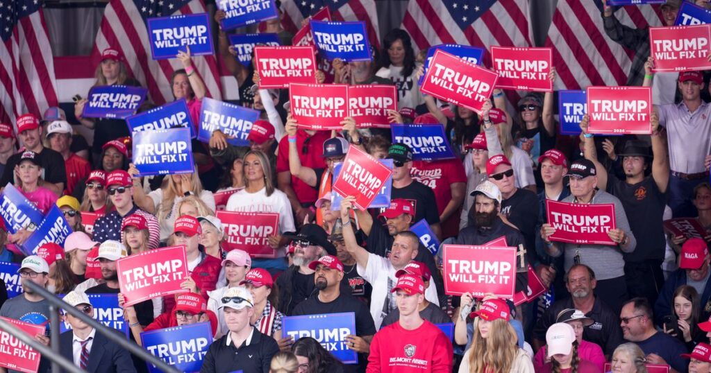 Analysis: Trump sees U.S. as  ‘disaster,’ but numbers tell different story