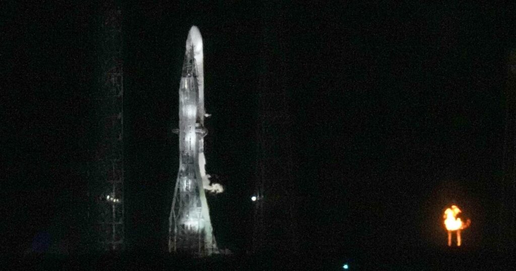 Bezos' Blue Origin calls off debut launch of massive rocket