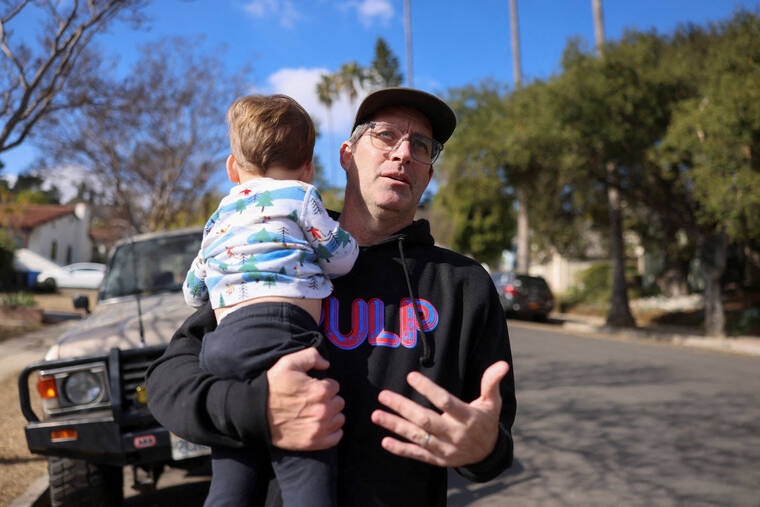 Displaced by fires, Angelenos anxiously search for place to live