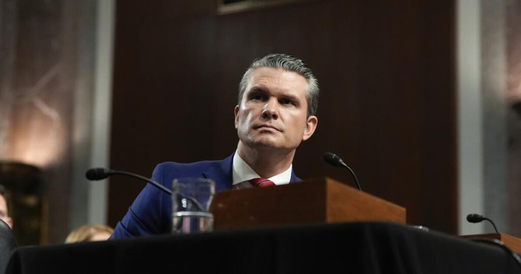 Hegseth's ex-sister-in-law alleges abuse of second wife in affidavit to Senate