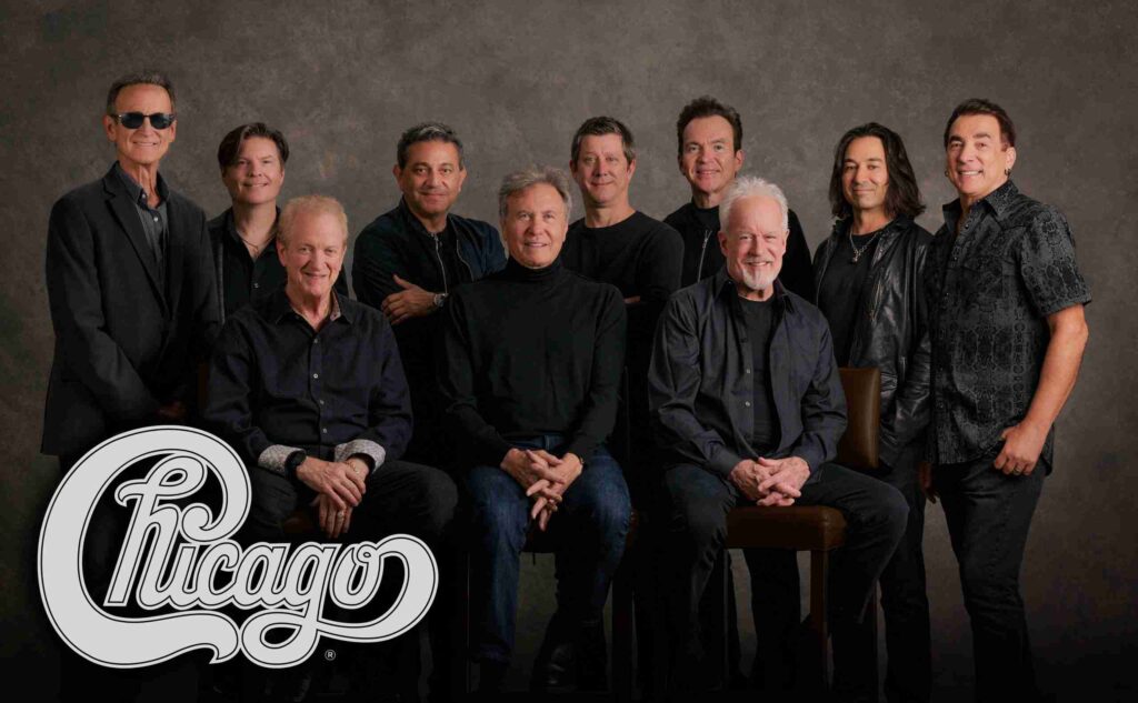 Legendary band Chicago to perform at the Artpark Mainstage Theater on Friday, August 8, 2025