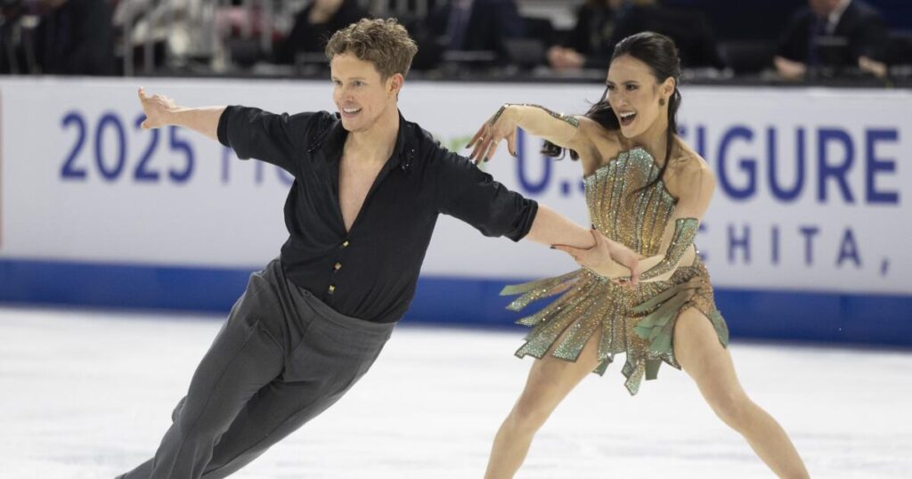 Madison Chock, Evan Bates match record with U.S. figure skating title