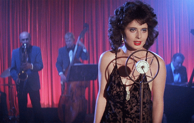 A still from David Lynch's "Blue Velvet'