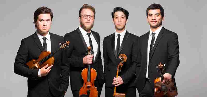 Quatuor Van Kuijk with harpist Parker Ramsay