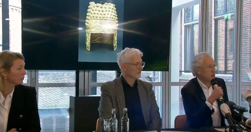 Theft in Netherlands of ancient golden helmet leaves Romania distraught