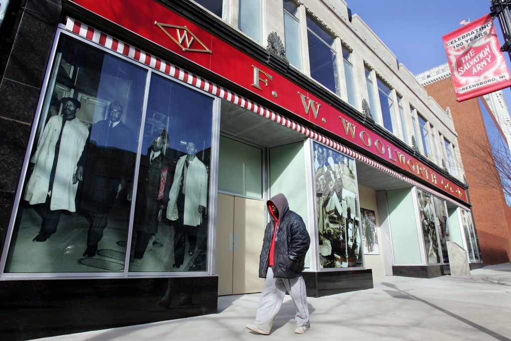 February 1, Black students begin sit-in protest at Woolworth's whites-only counter