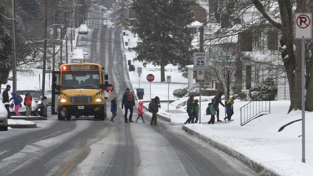 Carroll to open schools 2 hours late Thursday because of wintry mix in forecast, then will reevaluate status in morning