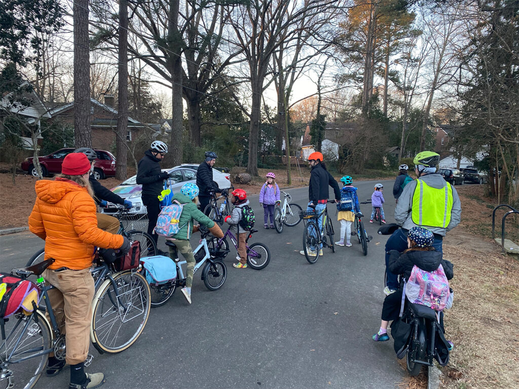 All Aboard the Bike Train?
