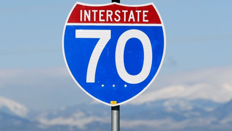 Eastbound I-70 closed near Eagle for car fire