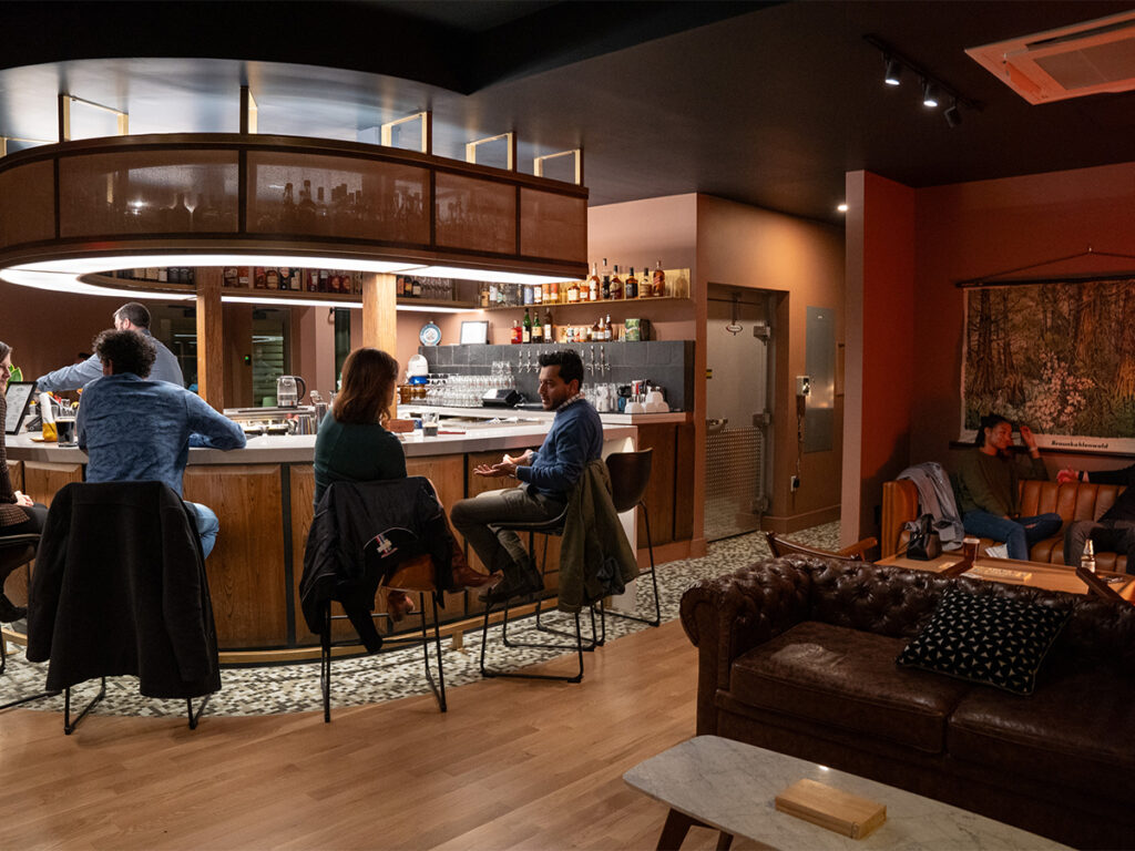 The interior of Bend Bar. Photo by Angelica Edwards.