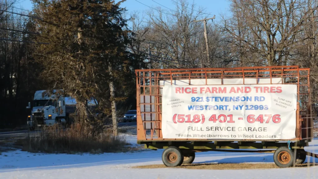 Tire Shop Owner Removes Billboards After State Warning