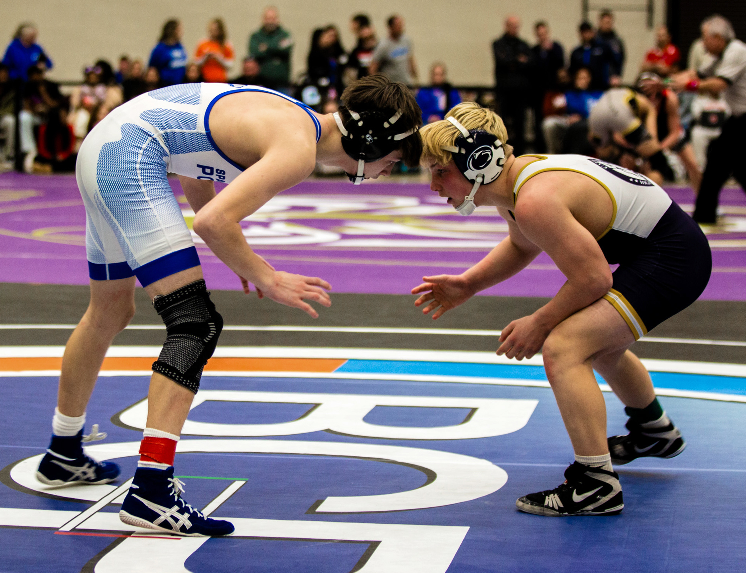 120lbs Chase Carnahan, Sparrows Point, 24-3, Fr. over Drew Eveleth,...