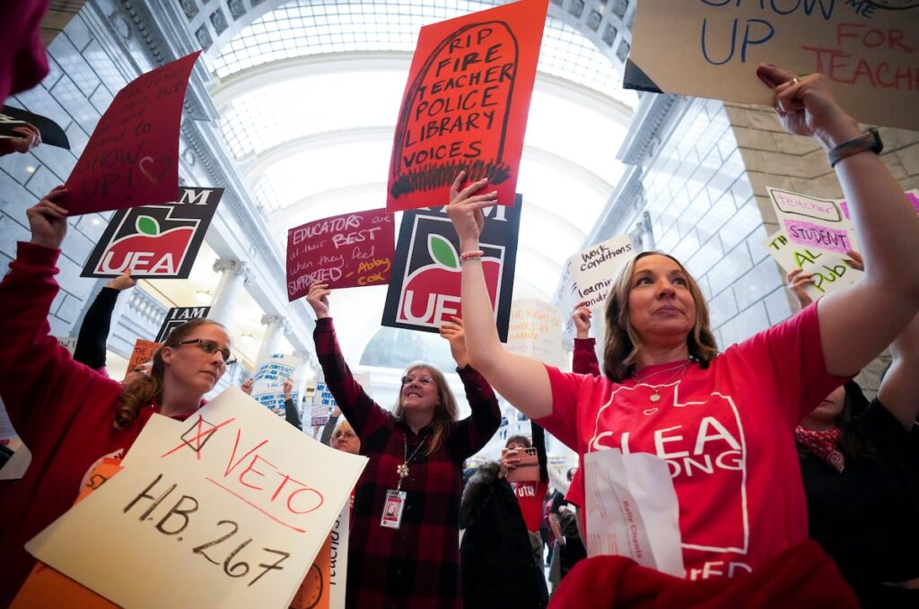 Compromise to anti-union bill revived after GOP senator meets with Utah labor leaders