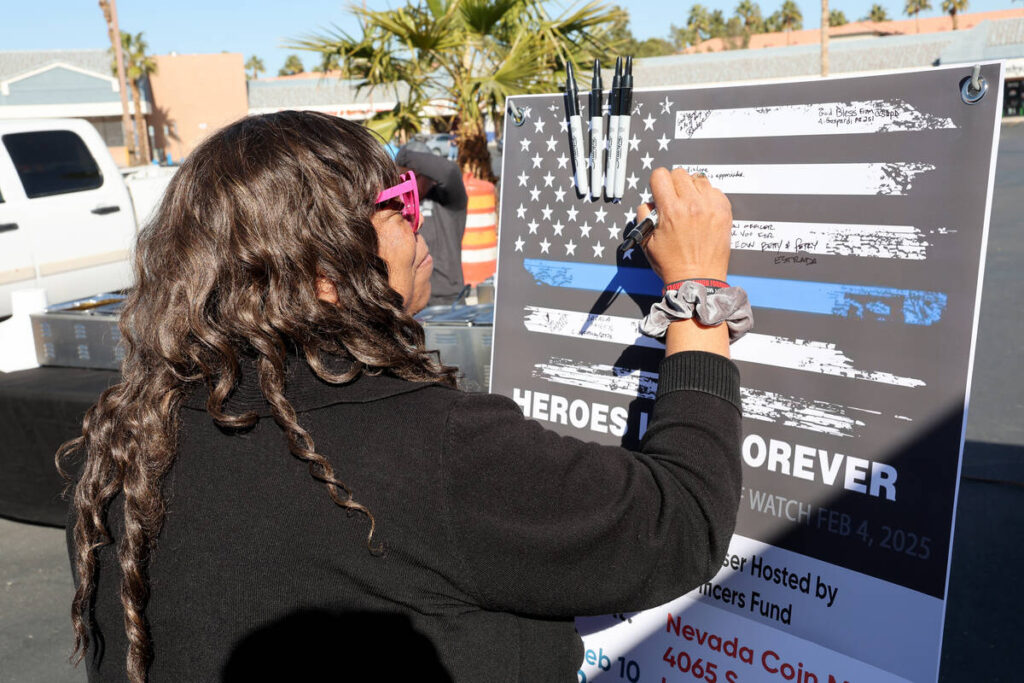 Fundraiser for the fallen: North Las Vegas officer remembered | Local Las Vegas