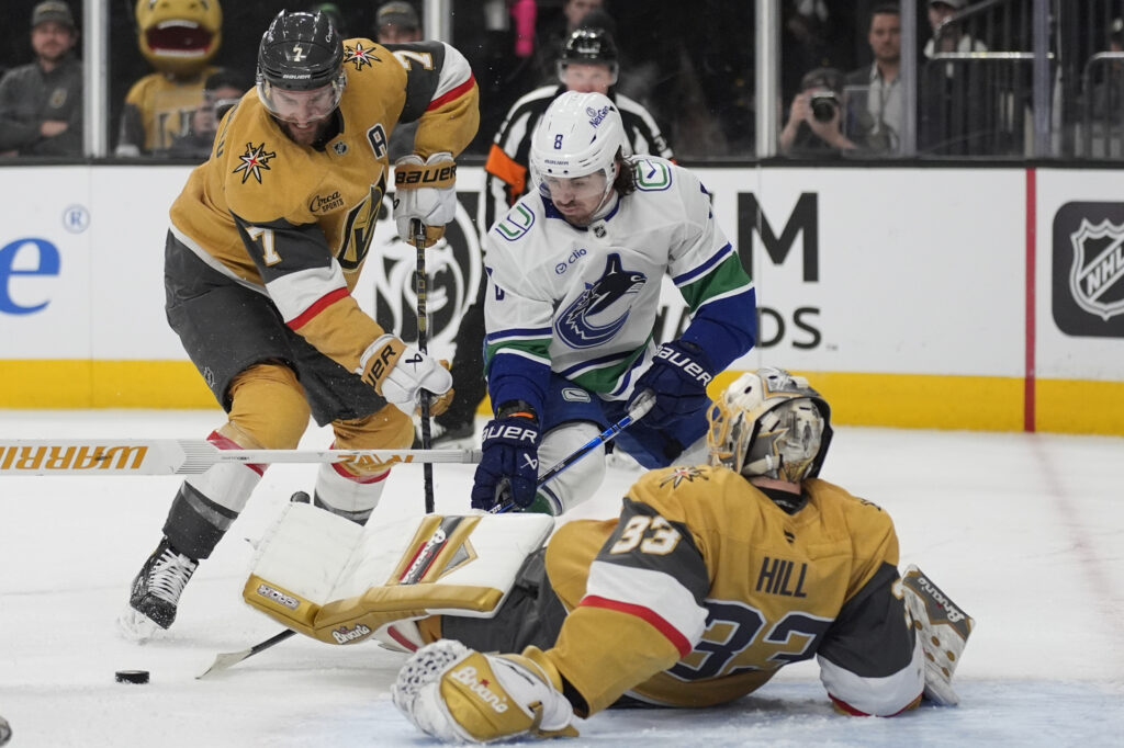 Golden Knights defeat Canucks in 1st game since 4 Nations Face-Off break | Golden Knights