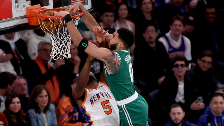 Jayson Tatum's 40 helps Celtics blowout Knicks: 8 takeaways