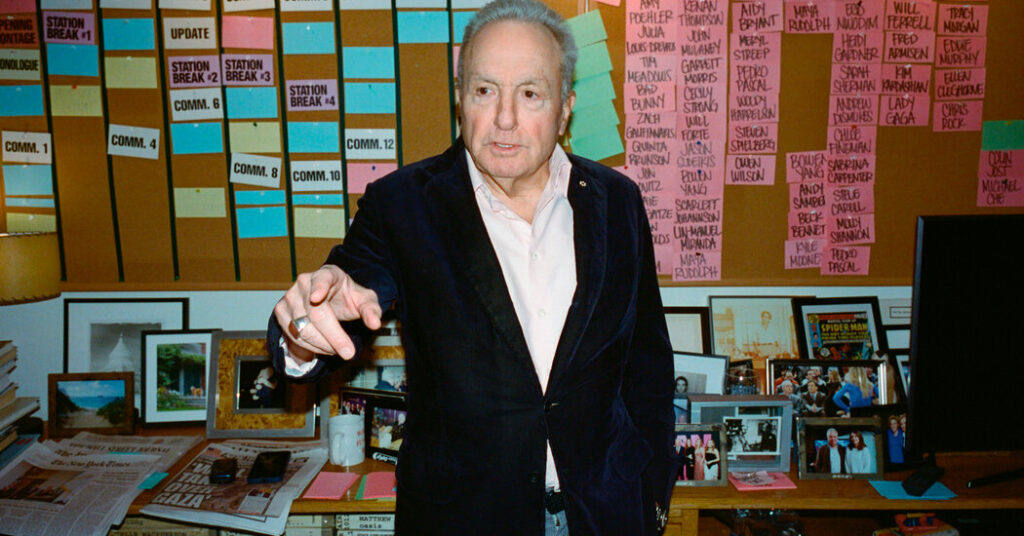 Lorne Michaels Reflects on His ‘S.N.L.’ Legacy Ahead of the 50th Anniversary