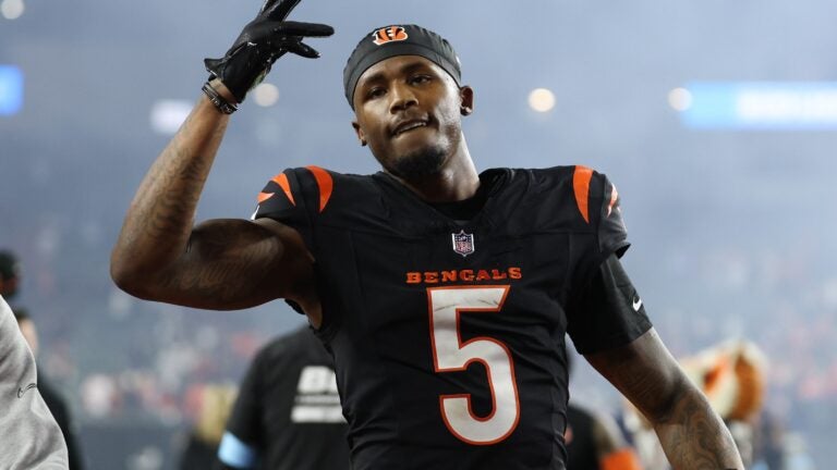 New England reportedly out of Tee Higgins pursuit