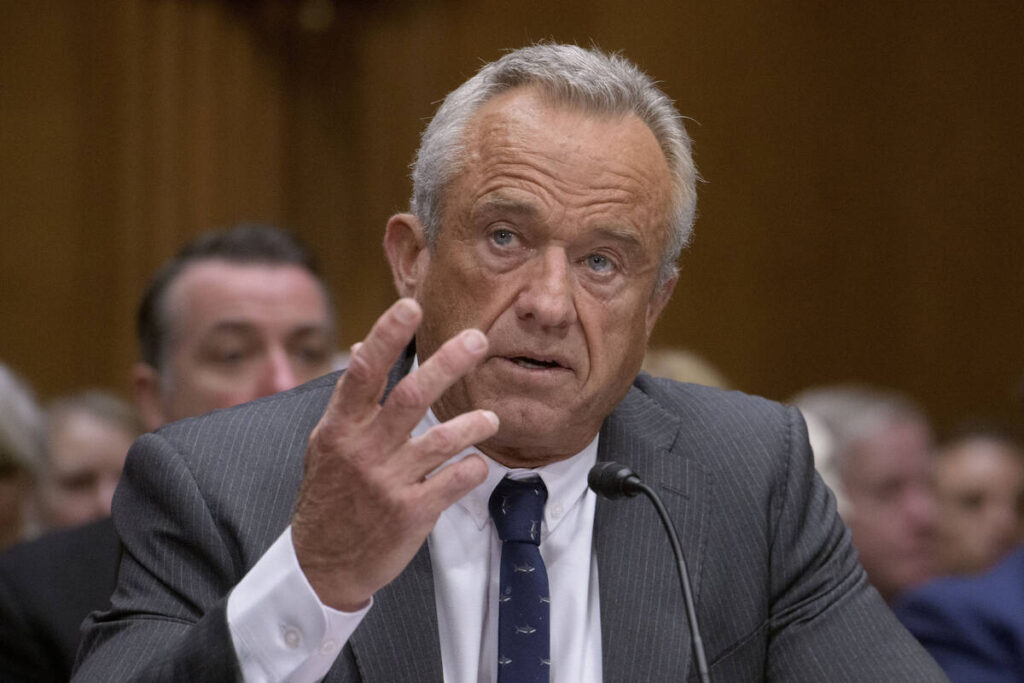 Robert F. Kennedy, Jr., President Trump's nominee to serve as Secretary of Health and Human Ser ...