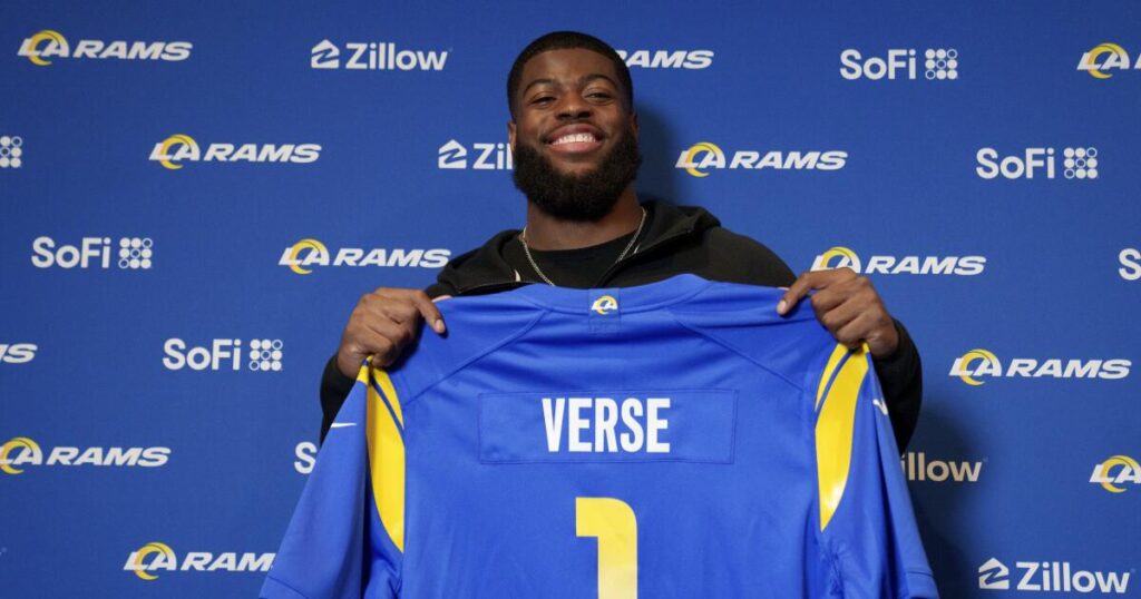 Rams' Jared Verse is voted NFL's defensive rookie of the year