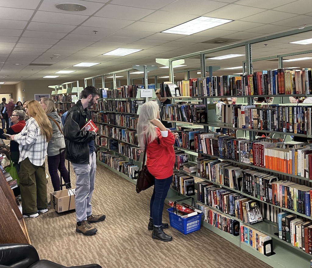 The CALS Used Book Sale Returns This Weekend