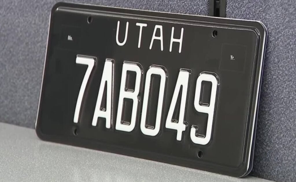 Utah’s black license plate is so popular, the Legislature eyes some of the money it makes