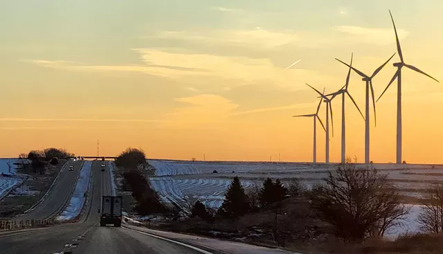 On the road between Iowa City, Iowa and Omaha, Neb. - KEVIN MCCALLUM ©️ SEVEN DAYS