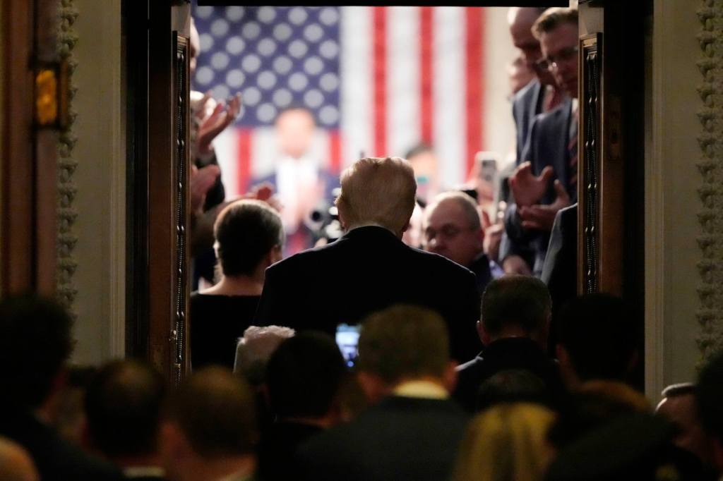Trump's address to Congress showed country's stark partisan divide