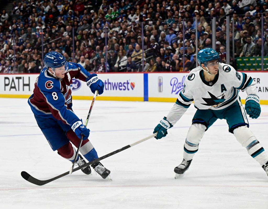 Cale Makar sets career high as Avalanche crushes Sharks