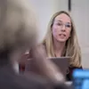 Education Secretary Zoie Saunders
