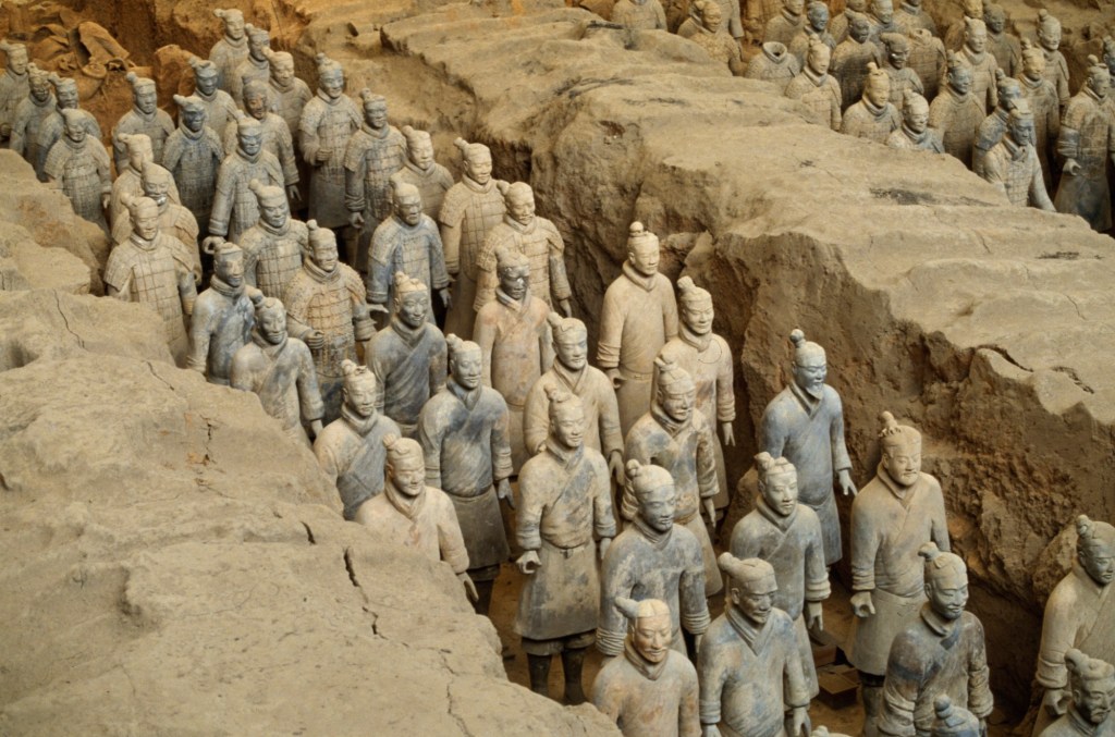 March 29, ‘Terra-cotta Army’ discovered in China