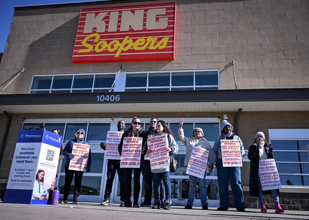 Colorado economy lost 8,900 jobs in February, mostly tied to King Soopers strike