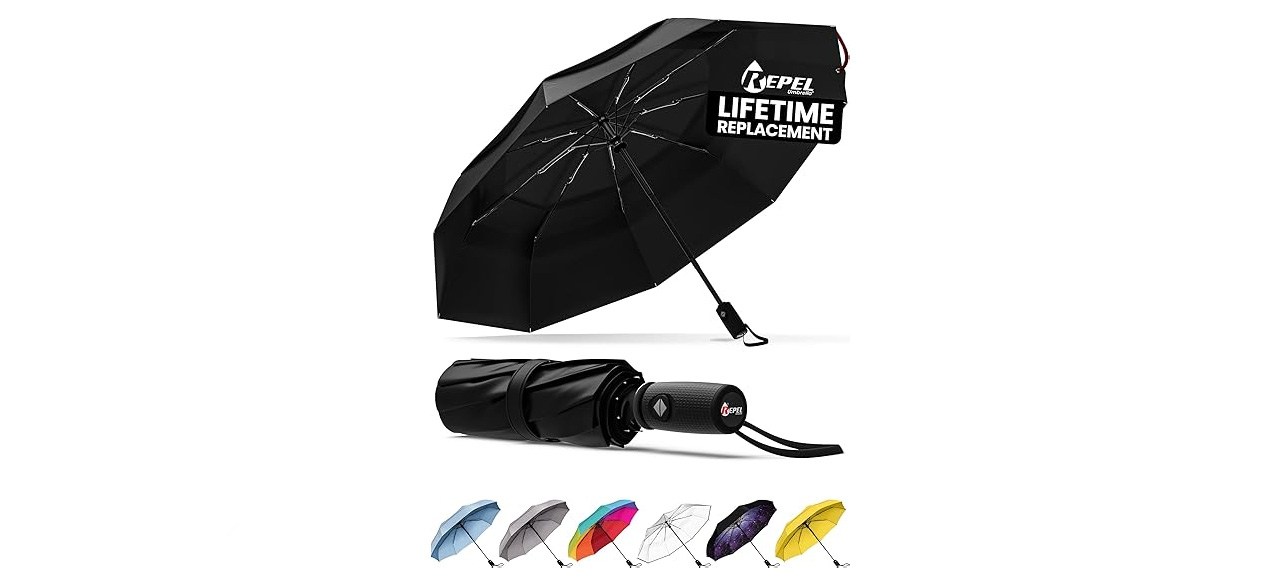 Repel Umbrella Windproof Travel Umbrella