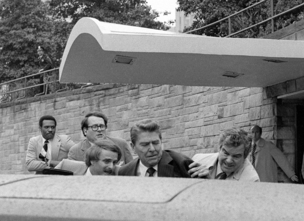 March 30, Reagan shot in assassination attempt