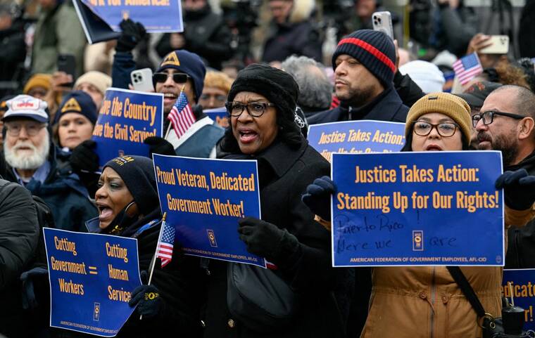Federal workers fight Trump’s mass firings with legal challenges