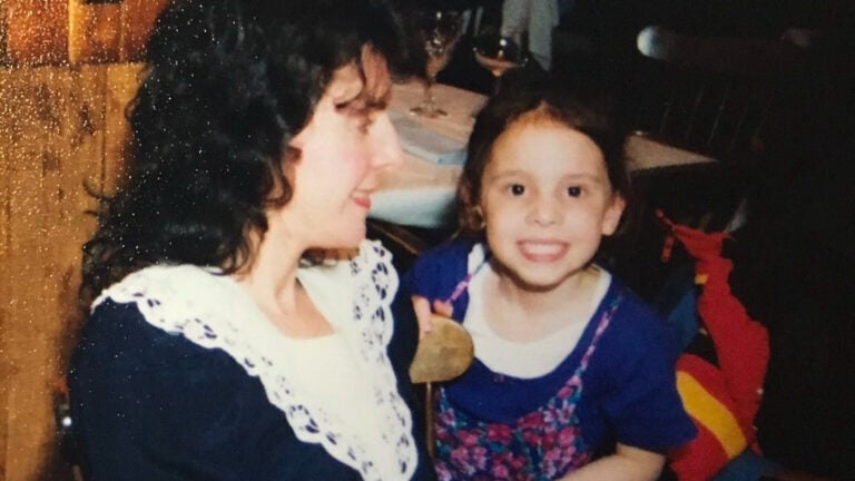 She's running Boston for her mother, and brain cancer research
