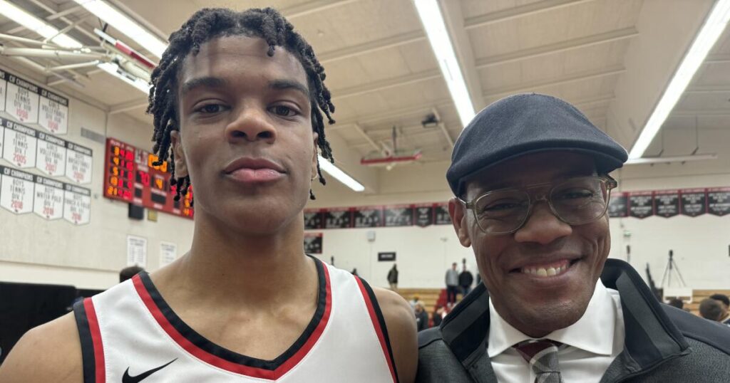 The final Isaiah Carroll introduction by father at Harvard-Westlake