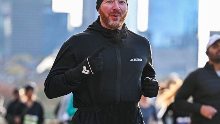 This Hyde Park resident is celebrating 50 by running Boston