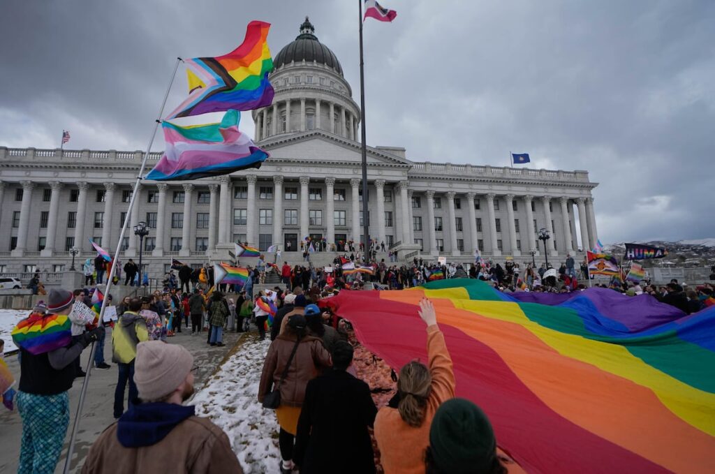 Utah could be first state to ban pride flags schools, government buildings