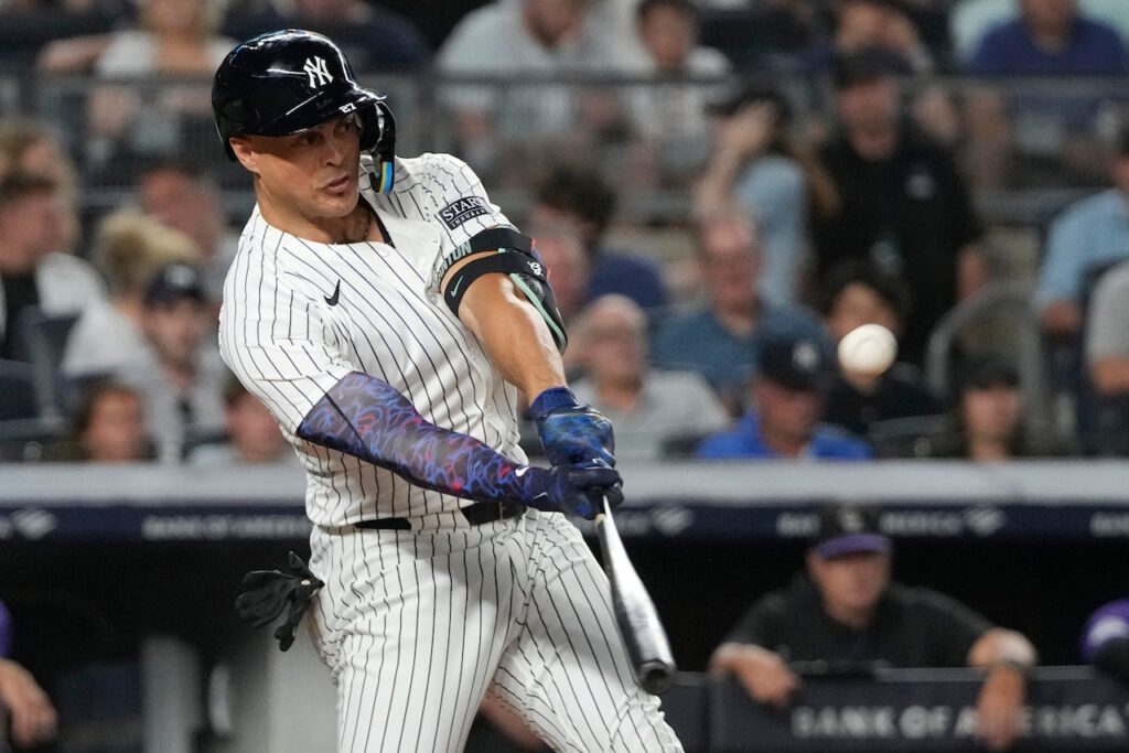 Are torpedo bats to blame for Yankees’ Giancarlo Stanton elbow injuries?