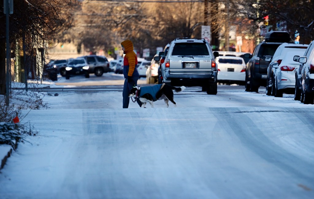 Friday snow and a warmer weekend