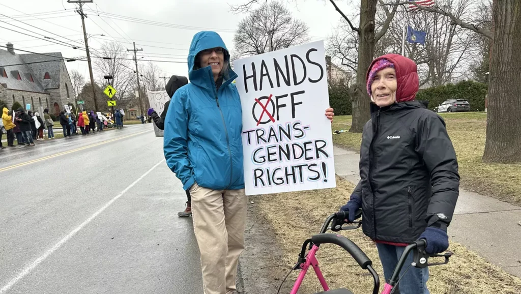Thousands of Vermonters Turn Out to Protest Trump, Musk