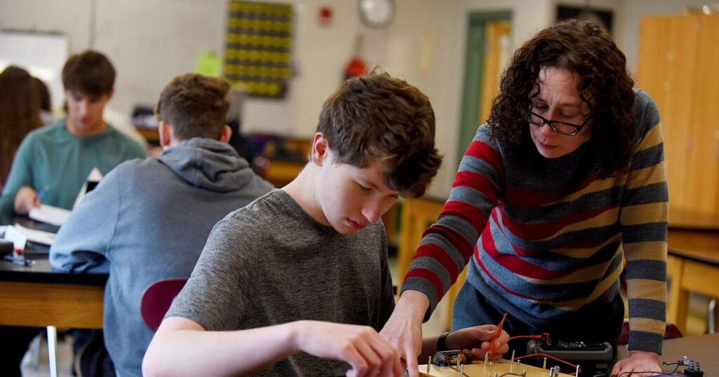 Bedford High School teacher wins a sabbatical to make escape room games that teach physics