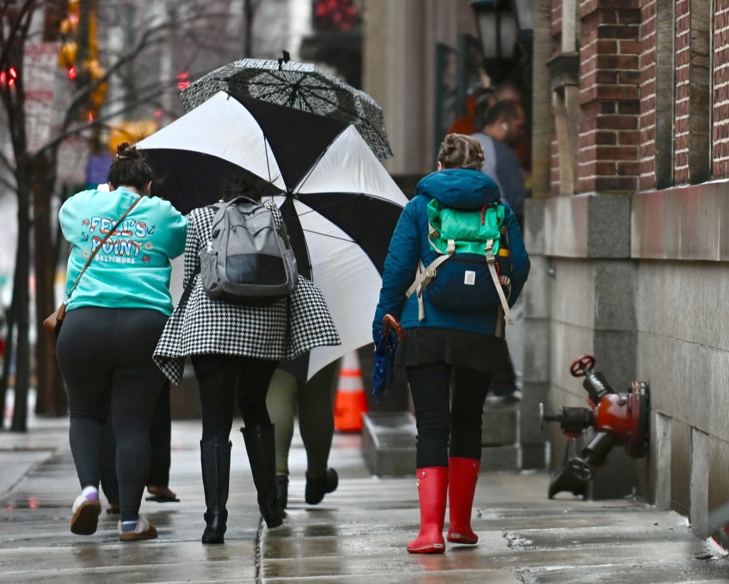 Colder temperatures, rain expected most of week – Baltimore Sun