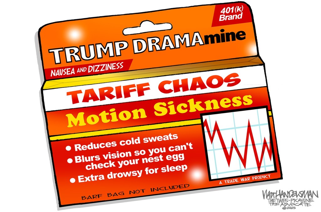 Cartoon: Trump Dramamine