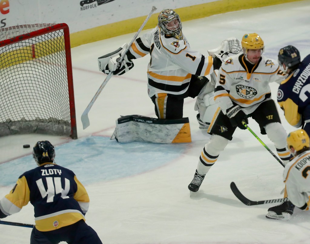 Admirals again shut out Wheeling, take 2-game series lead in ECHL playoffs’ first round